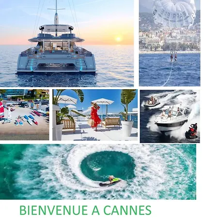 Beach House Cannes - Pte Croisette - 3 Ch - 3 Sdd - 2 Wc - Fibre - Pkgs Apartmán *